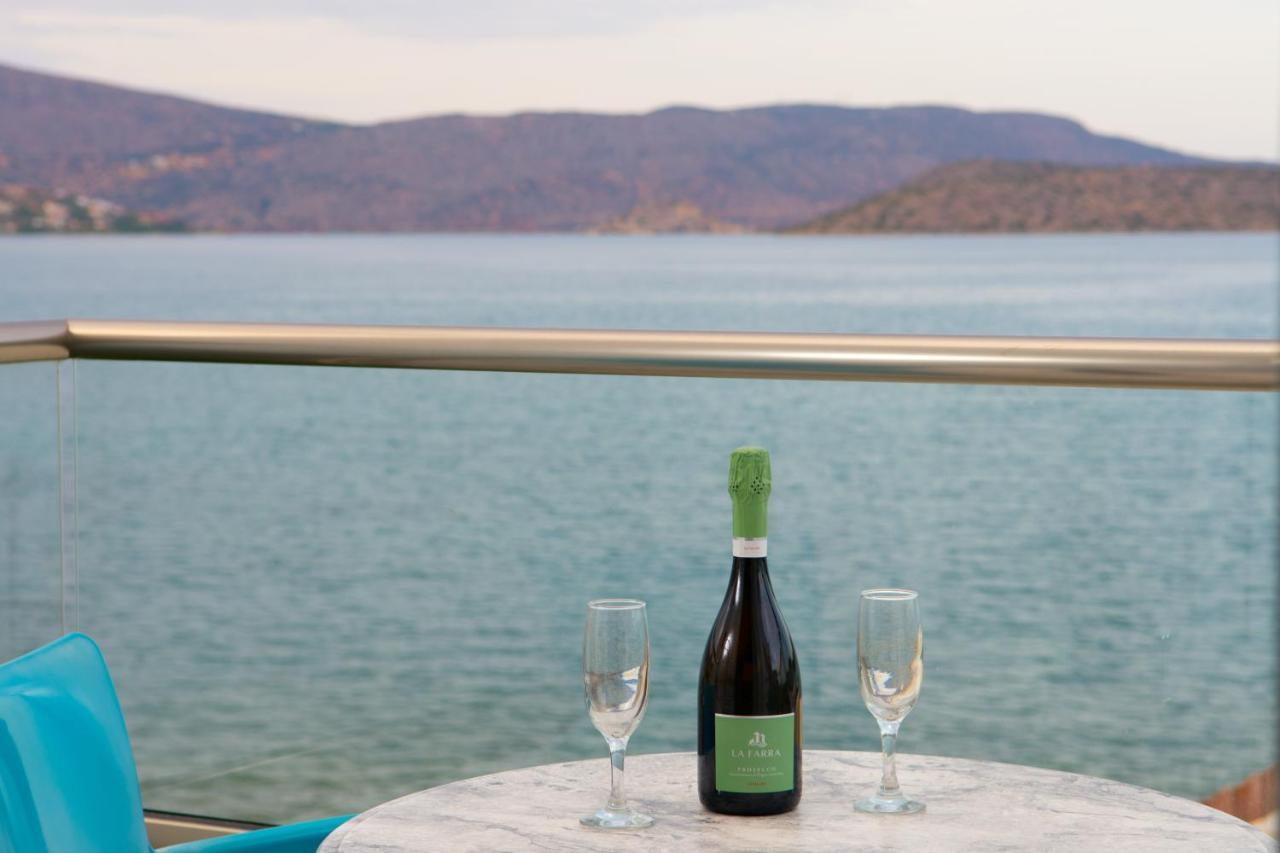 Hiona Seaside Apartment Elounda  Bagian luar foto