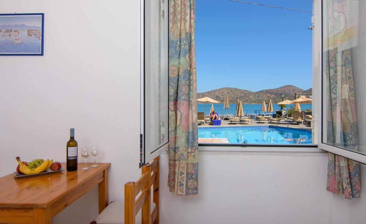 Hiona Seaside Apartment Elounda  Bagian luar foto