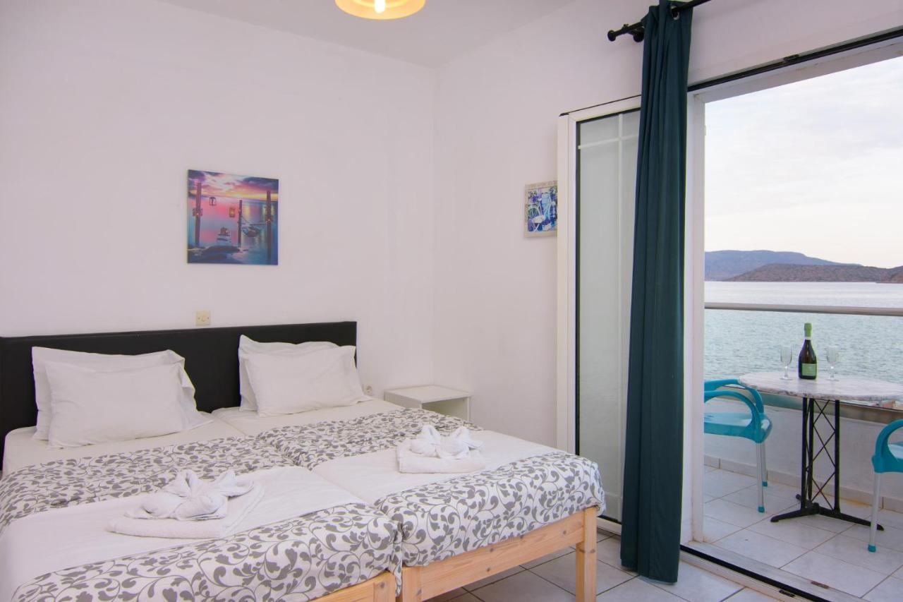 Hiona Seaside Apartment Elounda  Bagian luar foto