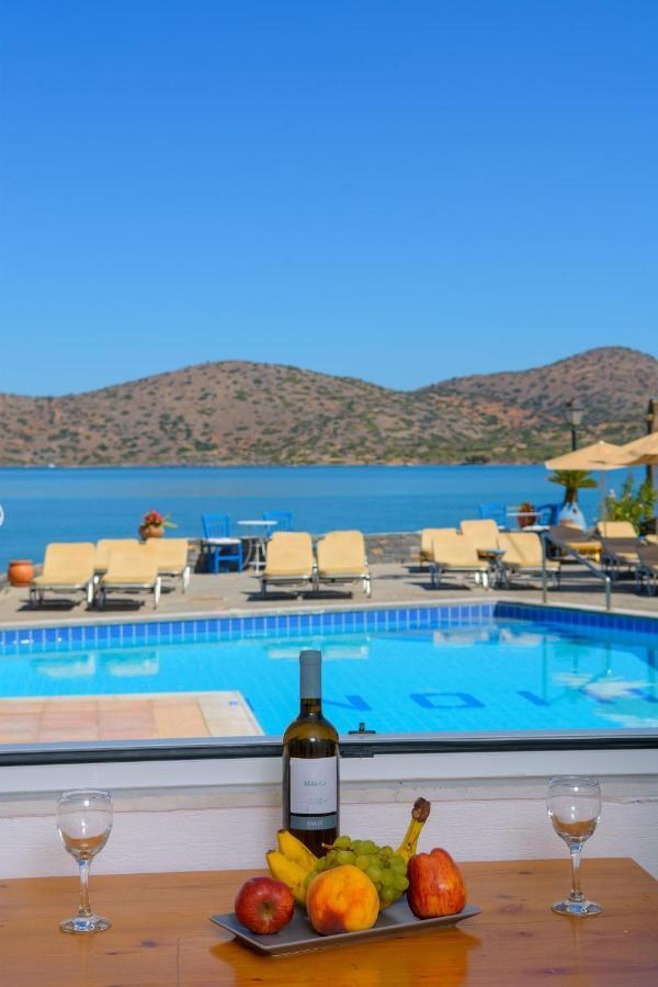 Hiona Seaside Apartment Elounda  Bagian luar foto
