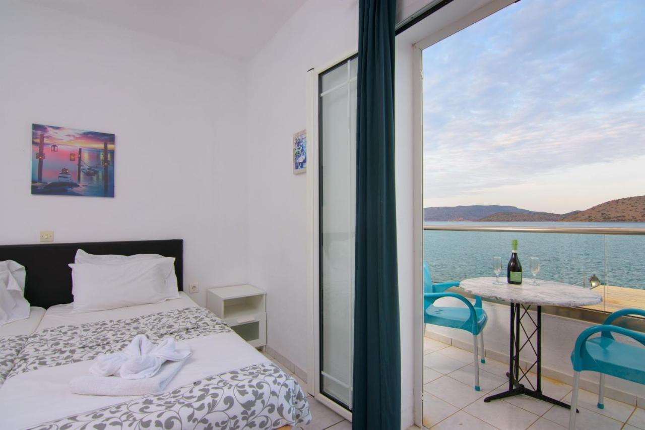 Hiona Seaside Apartment Elounda  Bagian luar foto