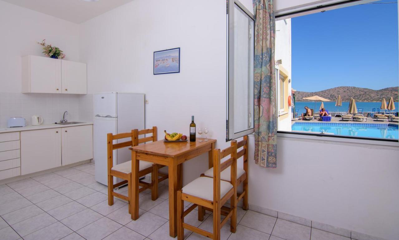 Hiona Seaside Apartment Elounda  Bagian luar foto