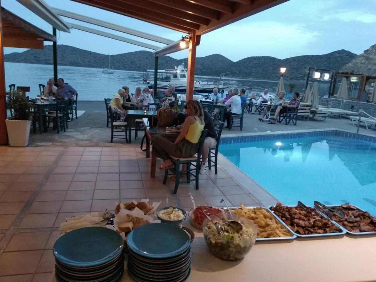 Hiona Seaside Apartment Elounda  Bagian luar foto