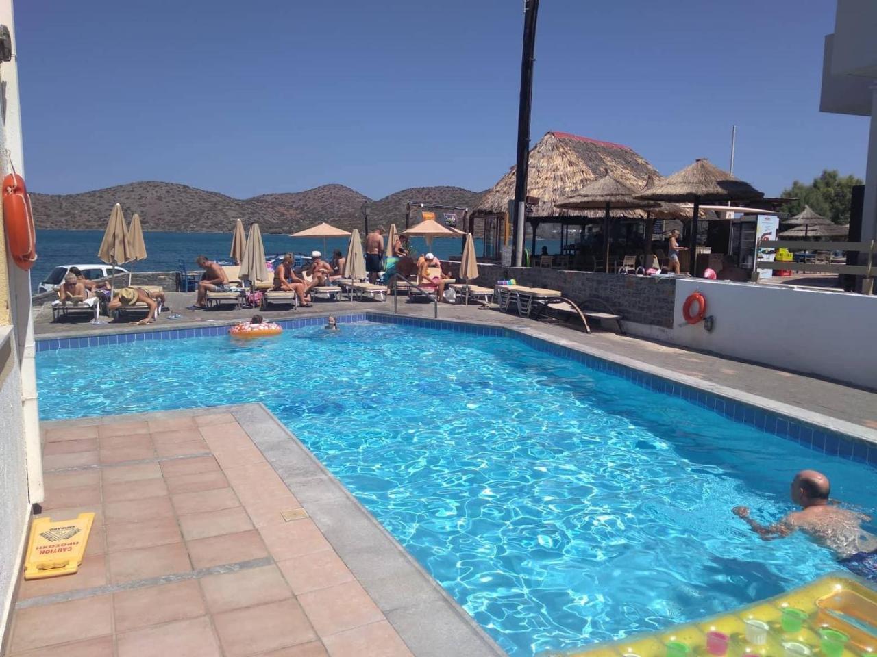 Hiona Seaside Apartment Elounda  Bagian luar foto
