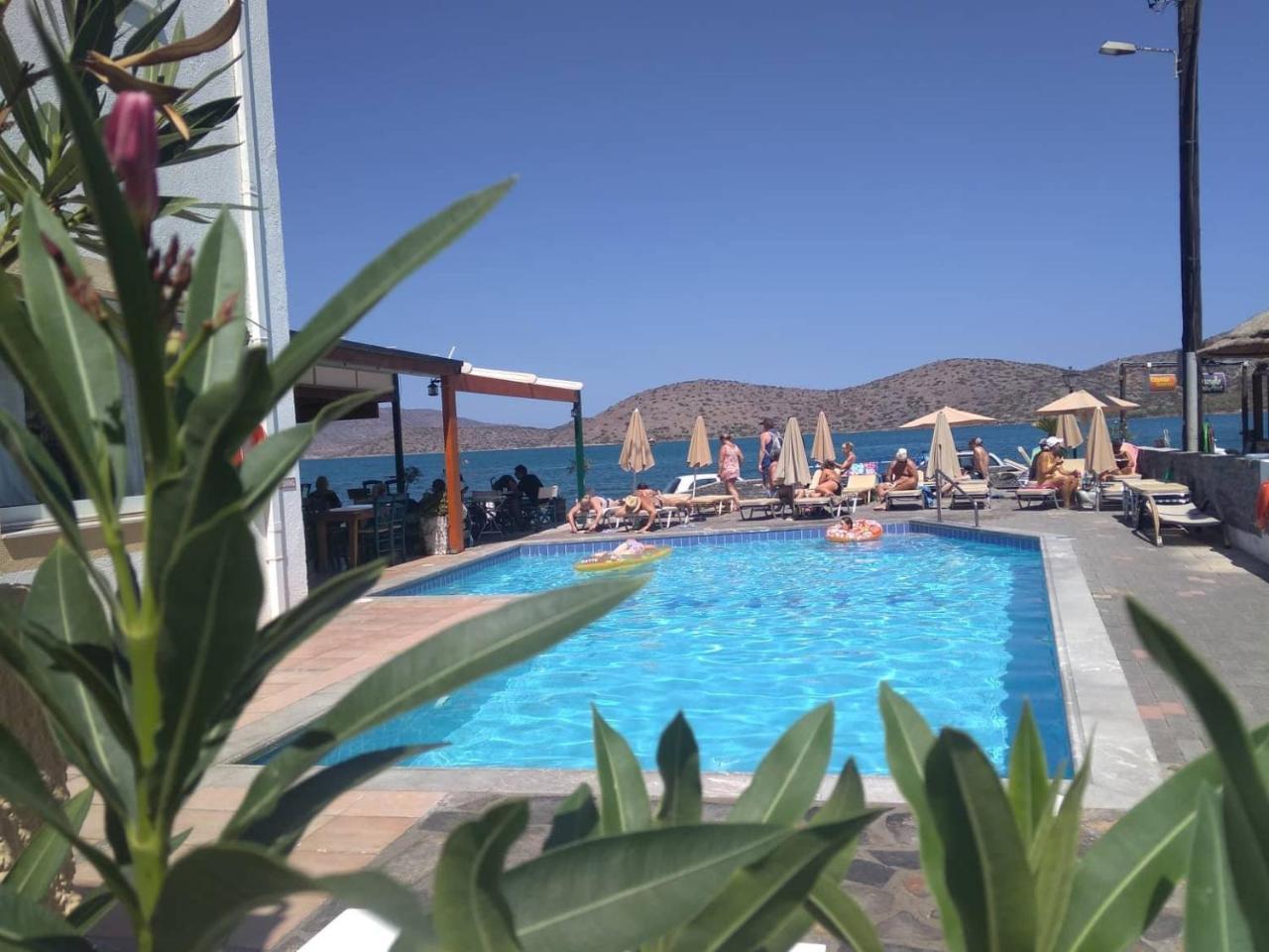 Hiona Seaside Apartment Elounda  Bagian luar foto